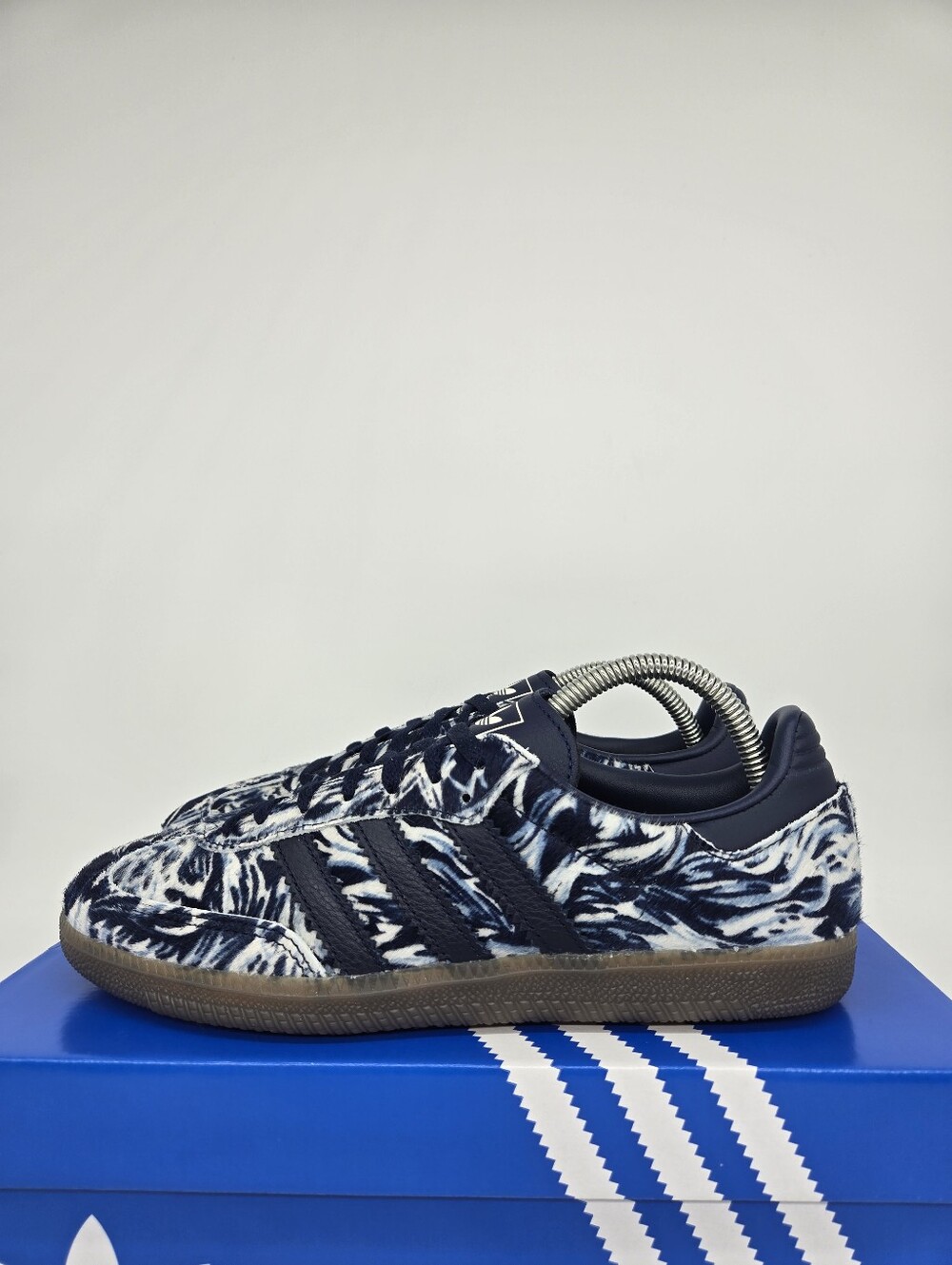 Adidas Samba OG Women's Night Indigo Off White Sneakers IH9023 Size 9 NWT